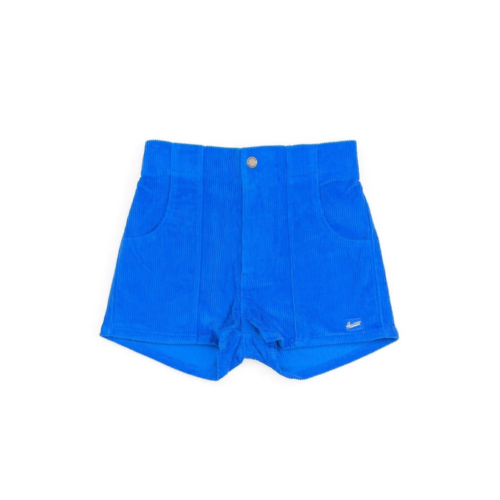 Women’s corduroy blue short- Hammie’s